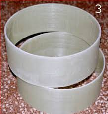 Cylindre en verre epoxy